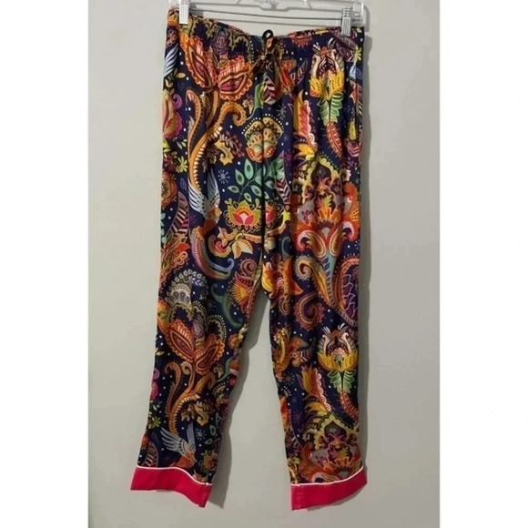 Averie Pajamas Into The Wild Taya Indie Women's Size Small‎ Paisley Print - Picture 3 of 11